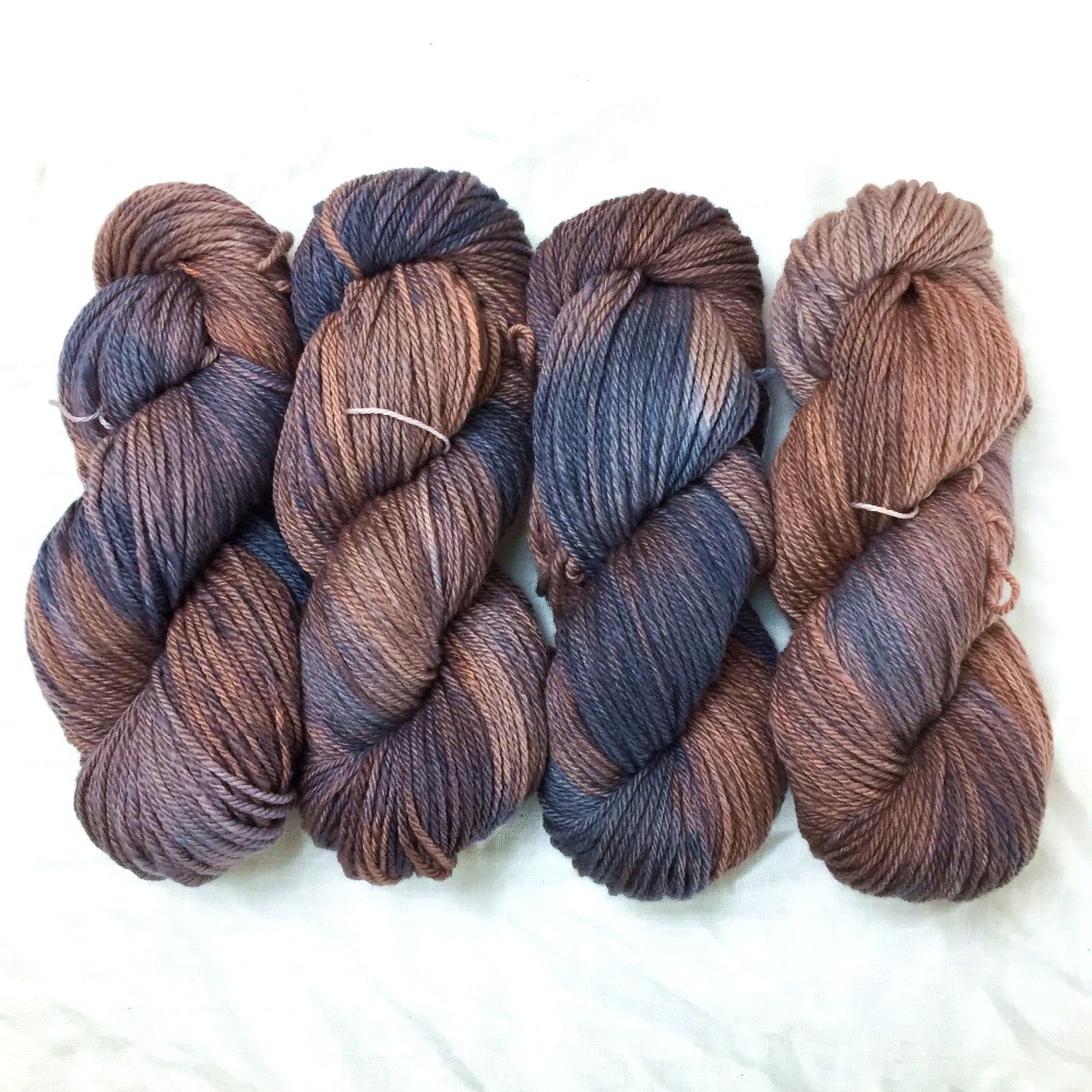 8ply Blue Tongue Dark OOAK